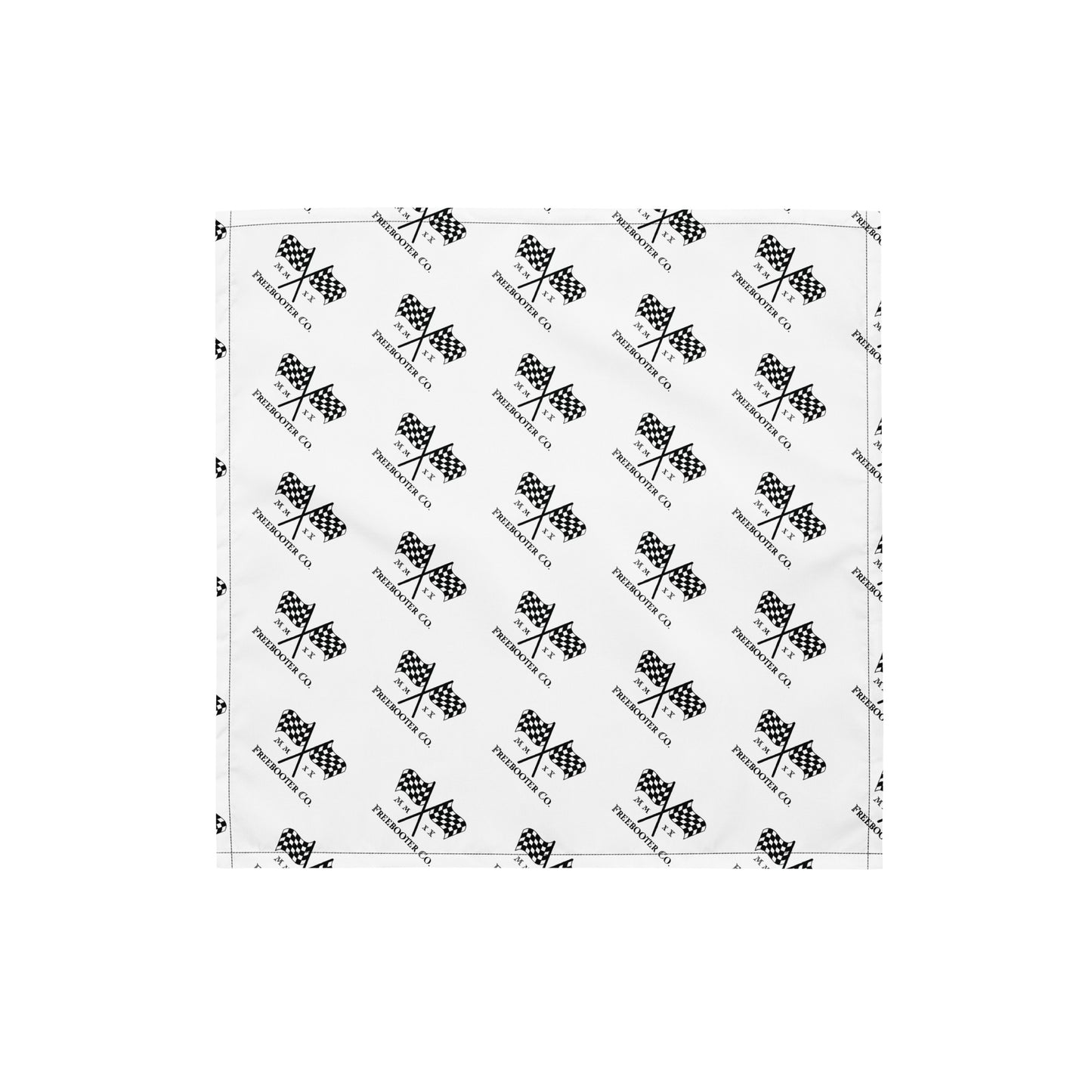 "Checkered Flags" Freebooter Bandana