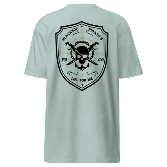 "Blacktop Pirate" Freebooter Premium Heavyweight Tee