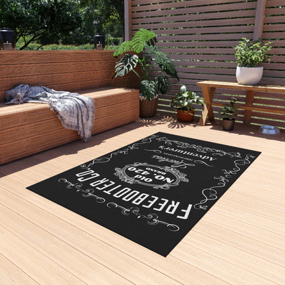 JD style Heavy-duty Outdoor Rug! Durable and of high quality, it'll be perfect for your mancave or garage