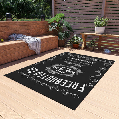 JD style Heavy-duty Outdoor Rug! Durable and of high quality, it'll be perfect for your mancave or garage