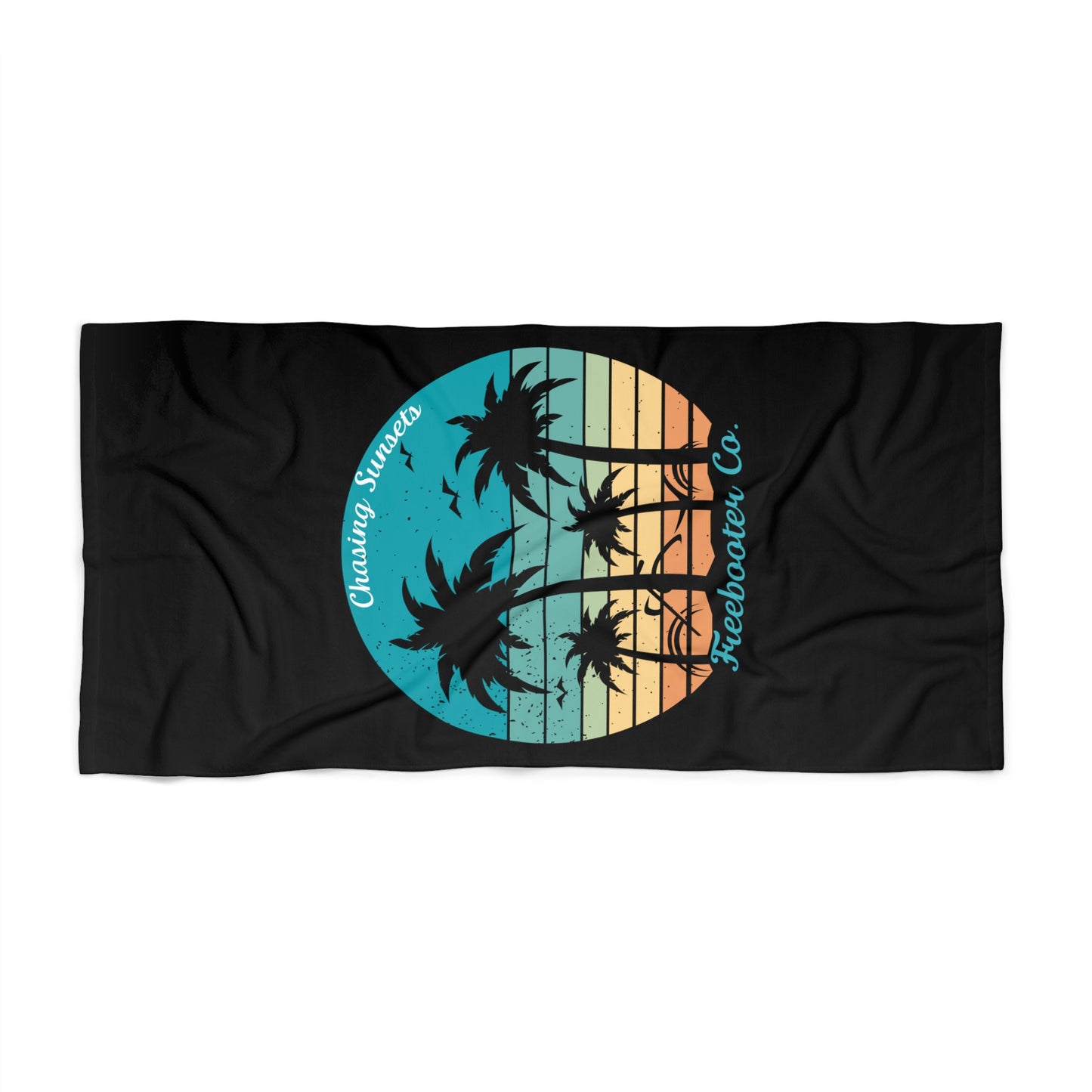 "Chasing Sunsets" Freebooter Beach Towel