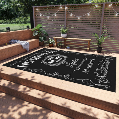 JD style Heavy-duty Outdoor Rug! Durable and of high quality, it'll be perfect for your mancave or garage