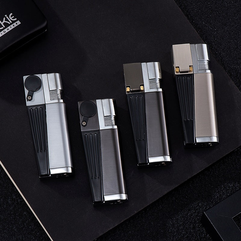 Foldable Metal Lighter Pipe Gadget