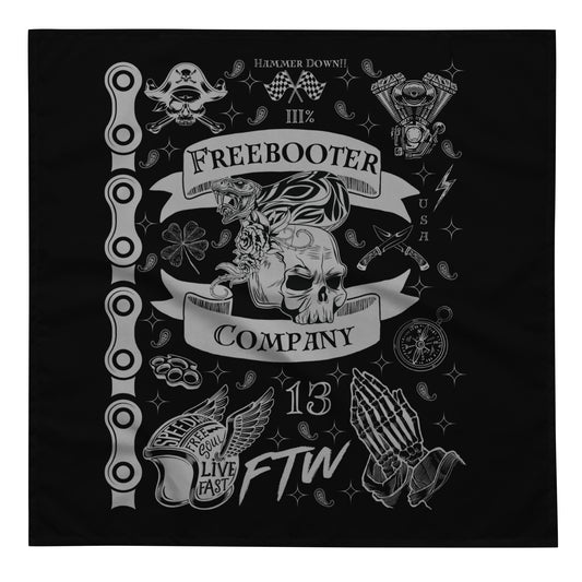 "Chaotic Art" Freebooter Bandana