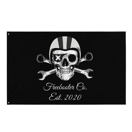 Fly the skull and crossbones with pride with the Freebooter Co. Flag