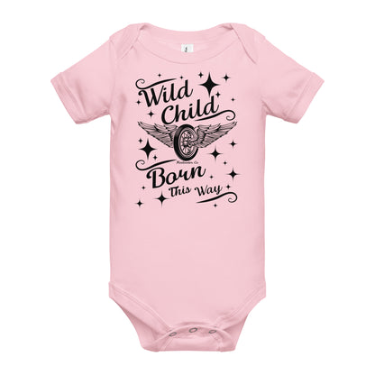 "Wild Child" Freebooter (WEEbooter) Collection Premium Short Sleeve Onesie