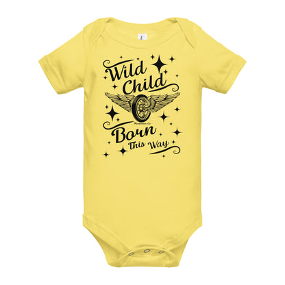 "Wild Child" Freebooter (WEEbooter) Collection Premium Short Sleeve Onesie