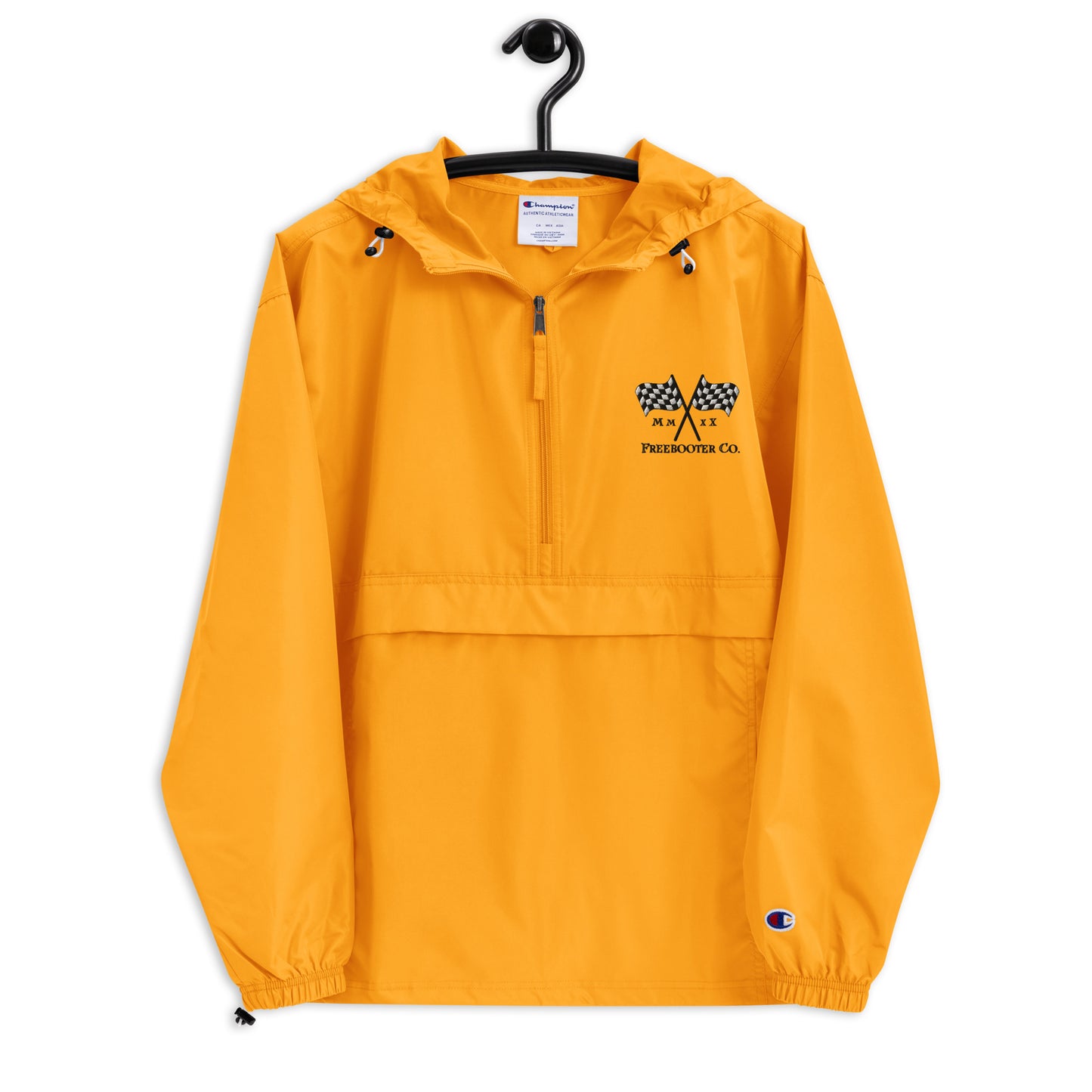 Freebooter Co. Embroidered Champion Packable Jacket