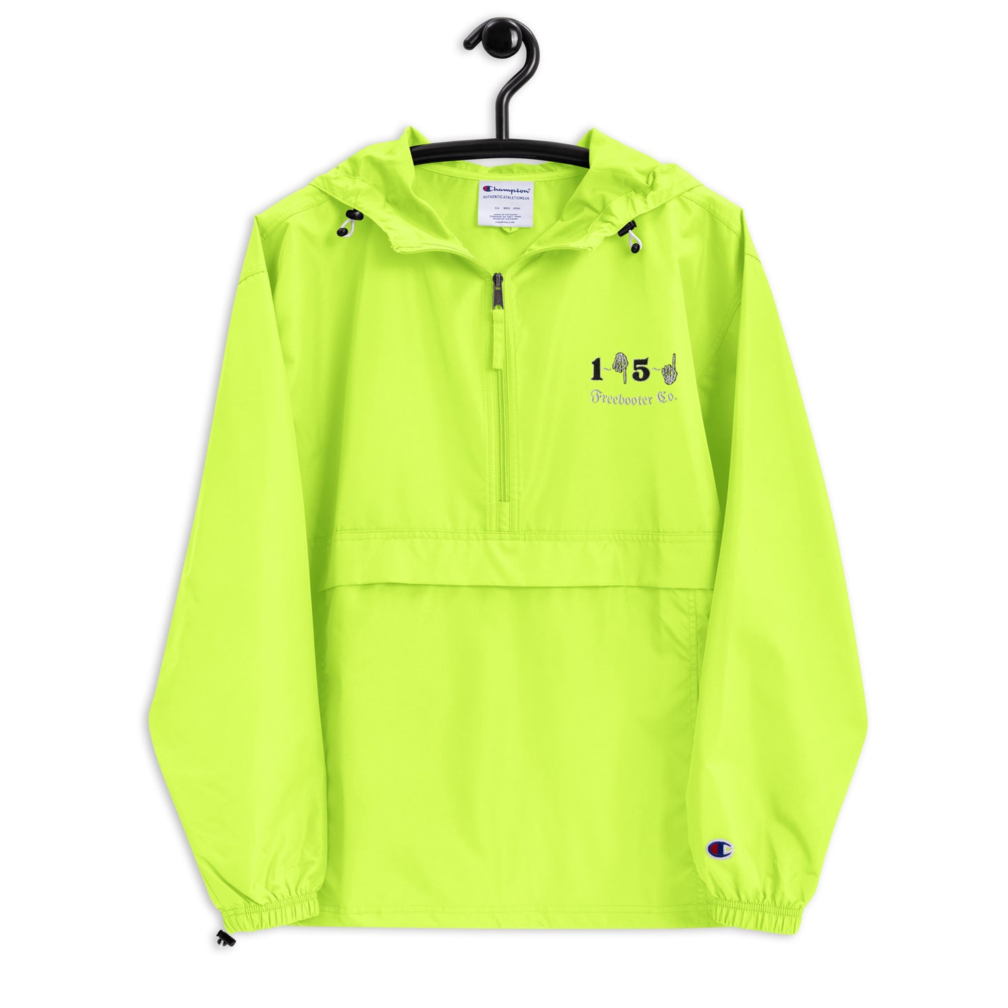 "1 Down-5 Up" Freebooter Embroidered Champion Packable Jacket