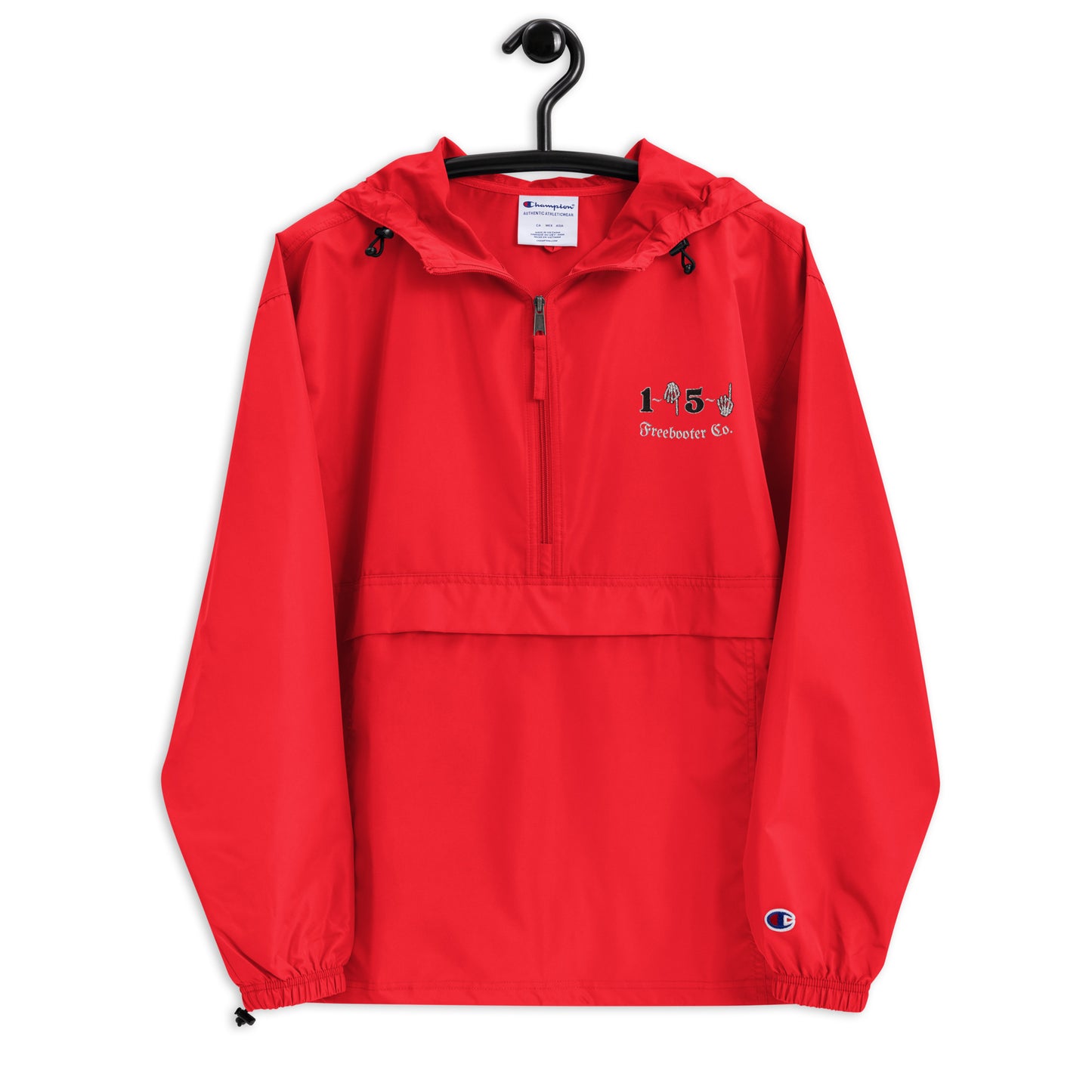 "1 Down-5 Up" Freebooter Embroidered Champion Packable Jacket