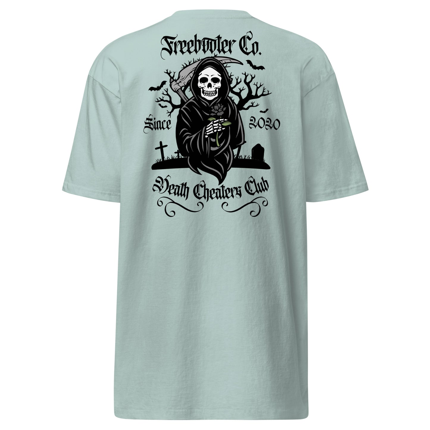 "Death Cheaters Club" Freebooter Premium Heavyweight Tee