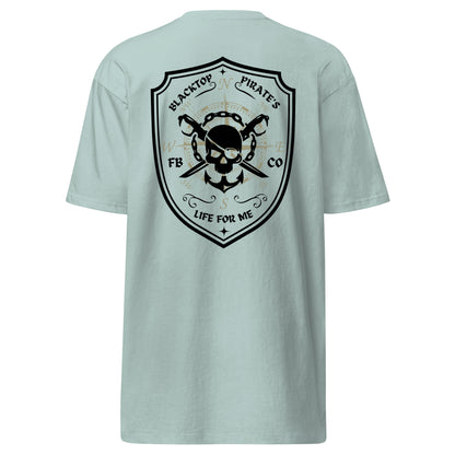 "Blacktop Pirate" Freebooter Premium Heavyweight Tee