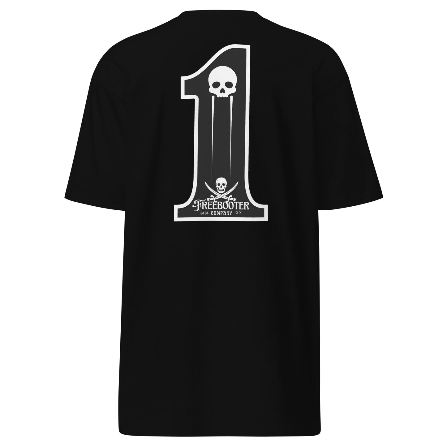 "#1" Freebooter Premium Heavyweight Tee