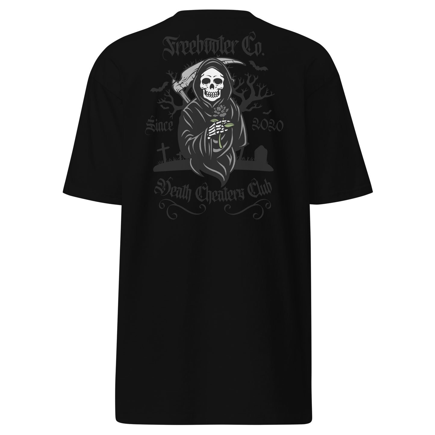 "Death Cheaters Club" Freebooter Premium Heavyweight Tee