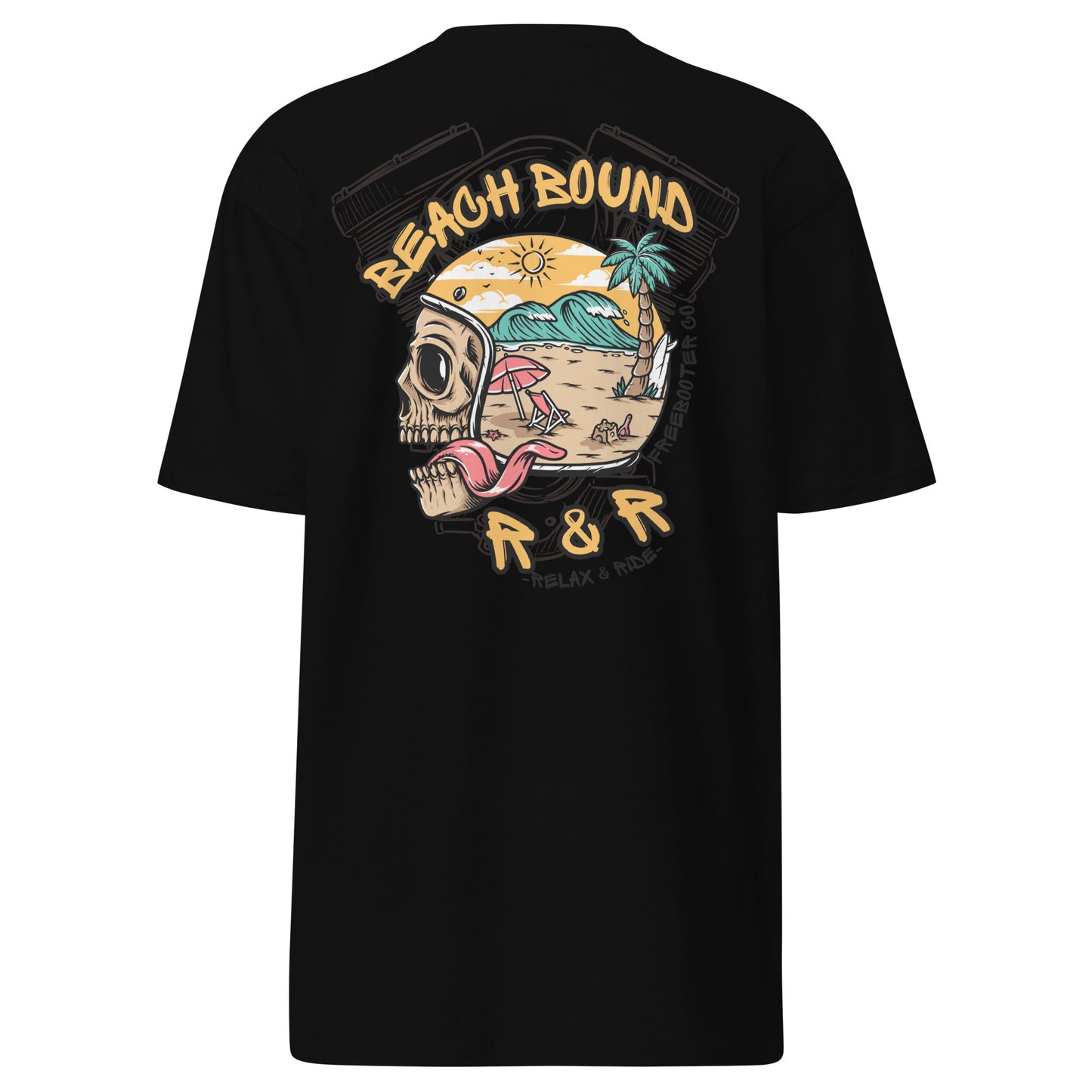 "Beach Bound" Freebooter Premium Heavyweight Tee