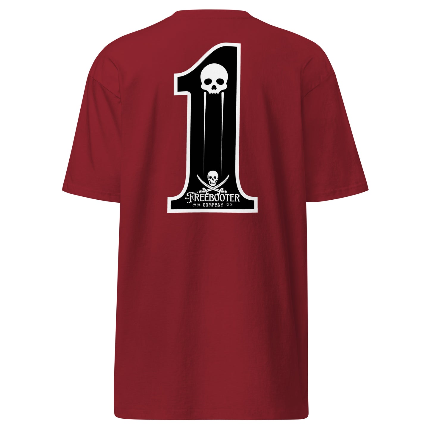 "#1" Freebooter Premium Heavyweight Tee