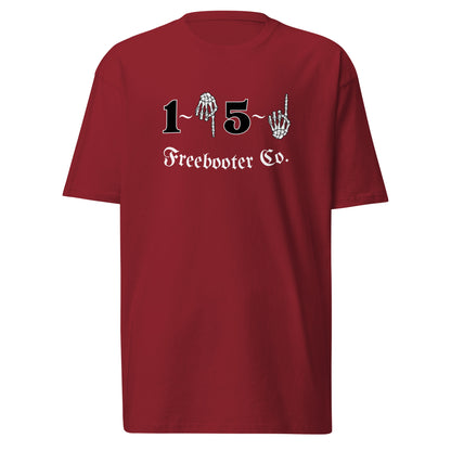 1 Down-5 Up Freebooter Premium Heavyweight Tee