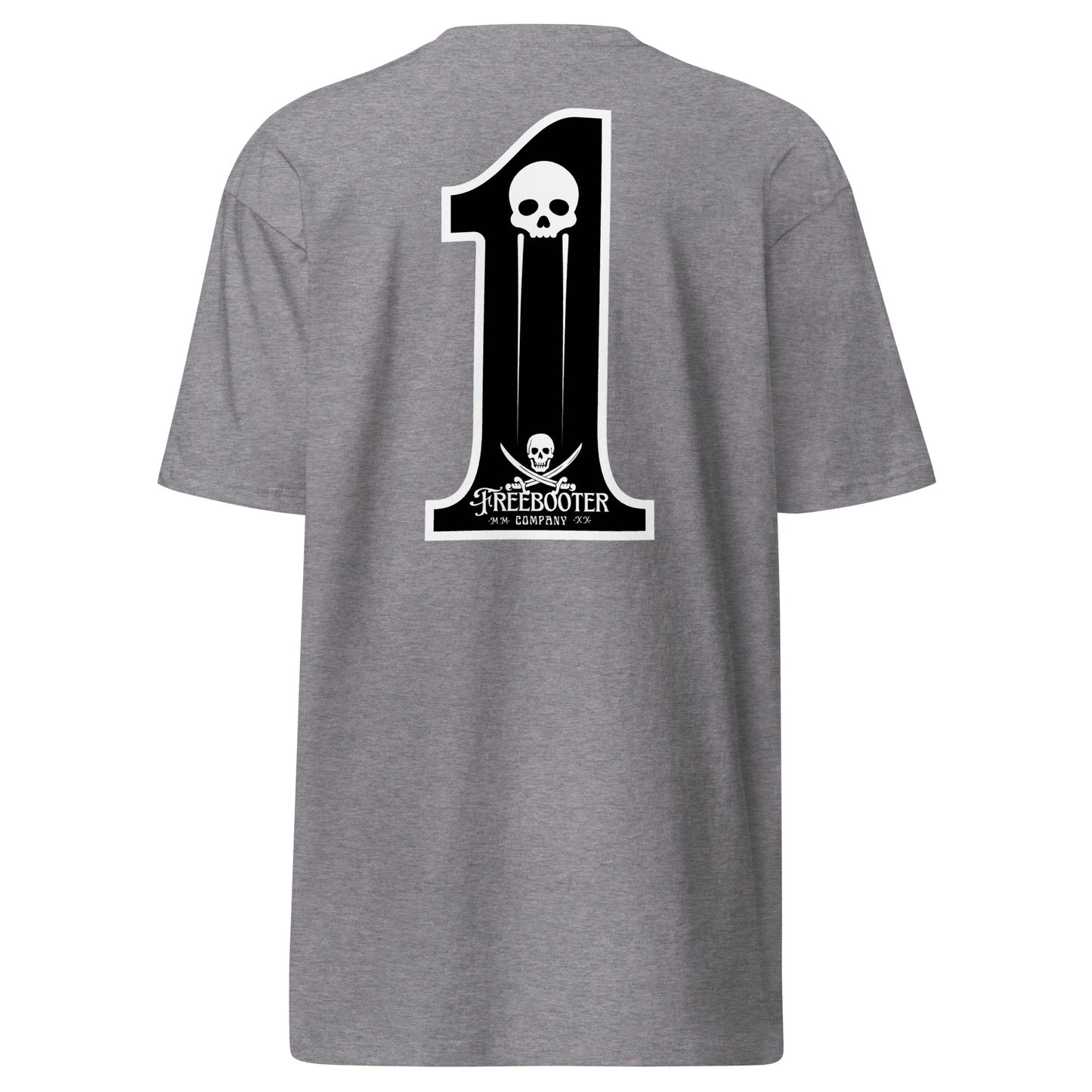 "#1" Freebooter Premium Heavyweight Tee