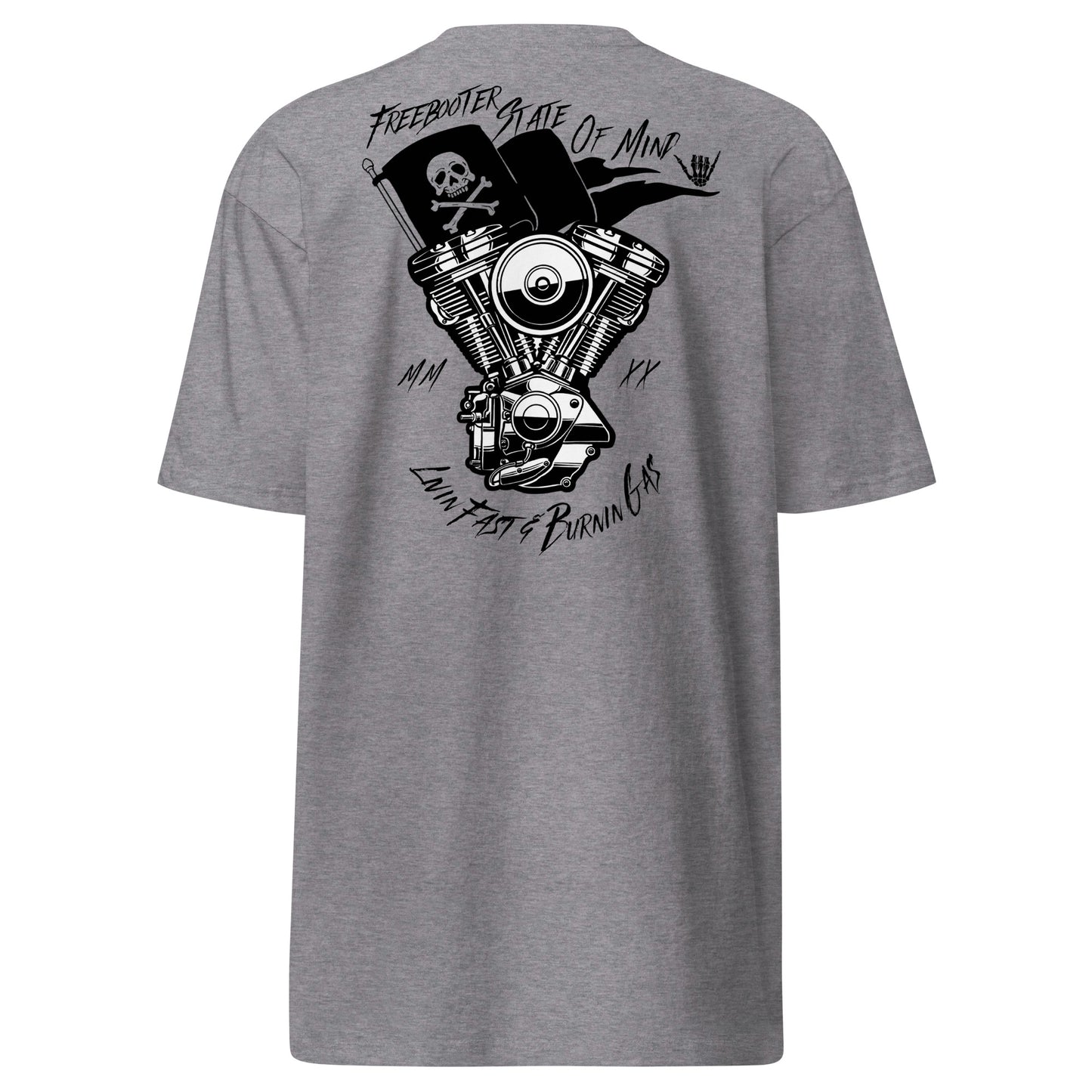 "State Of Mind" Freebooter Premium Heavyweight Tee