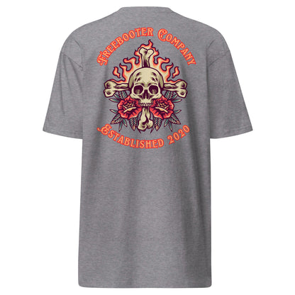 "Skull and Roses" Freebooter Premium Heavyweight Tee