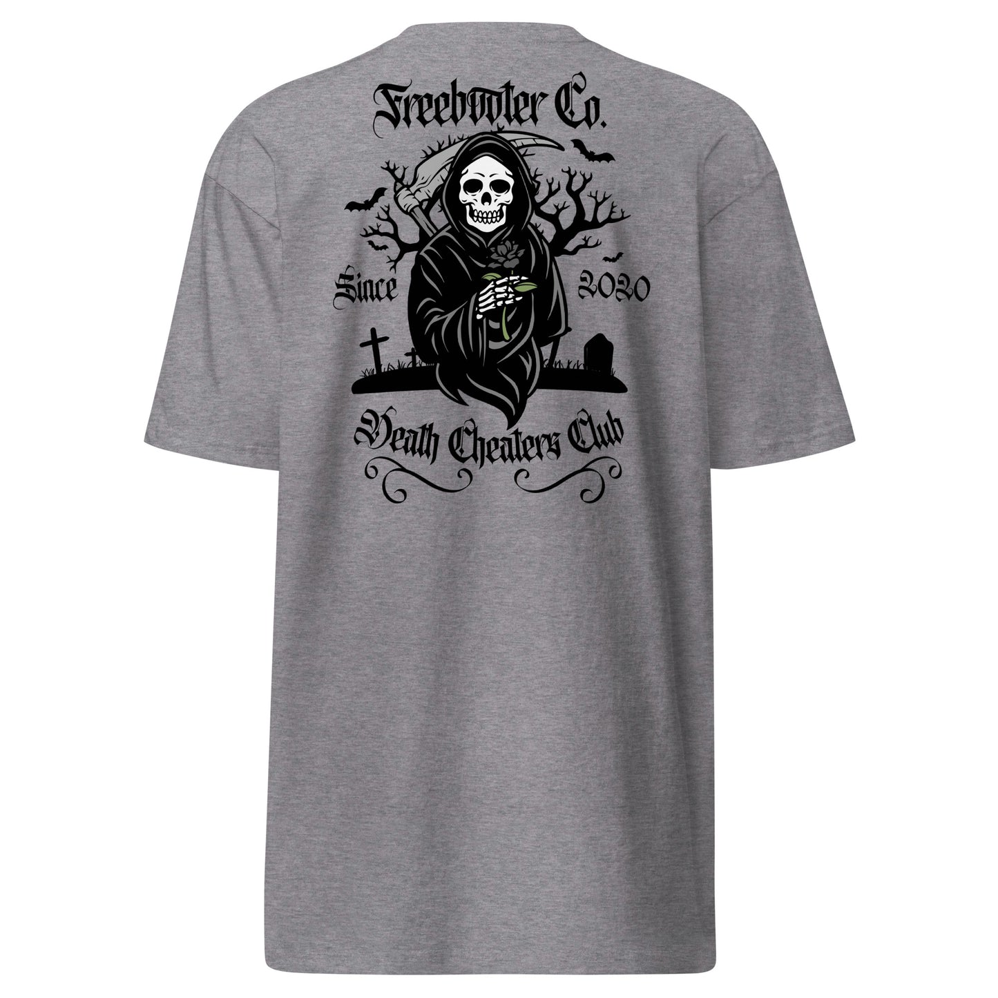 "Death Cheaters Club" Freebooter Premium Heavyweight Tee