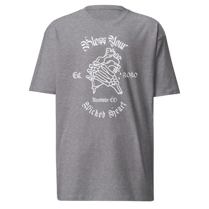 "Bless Your Wicked Heart" Freebooter Premium Heavyweight Tee