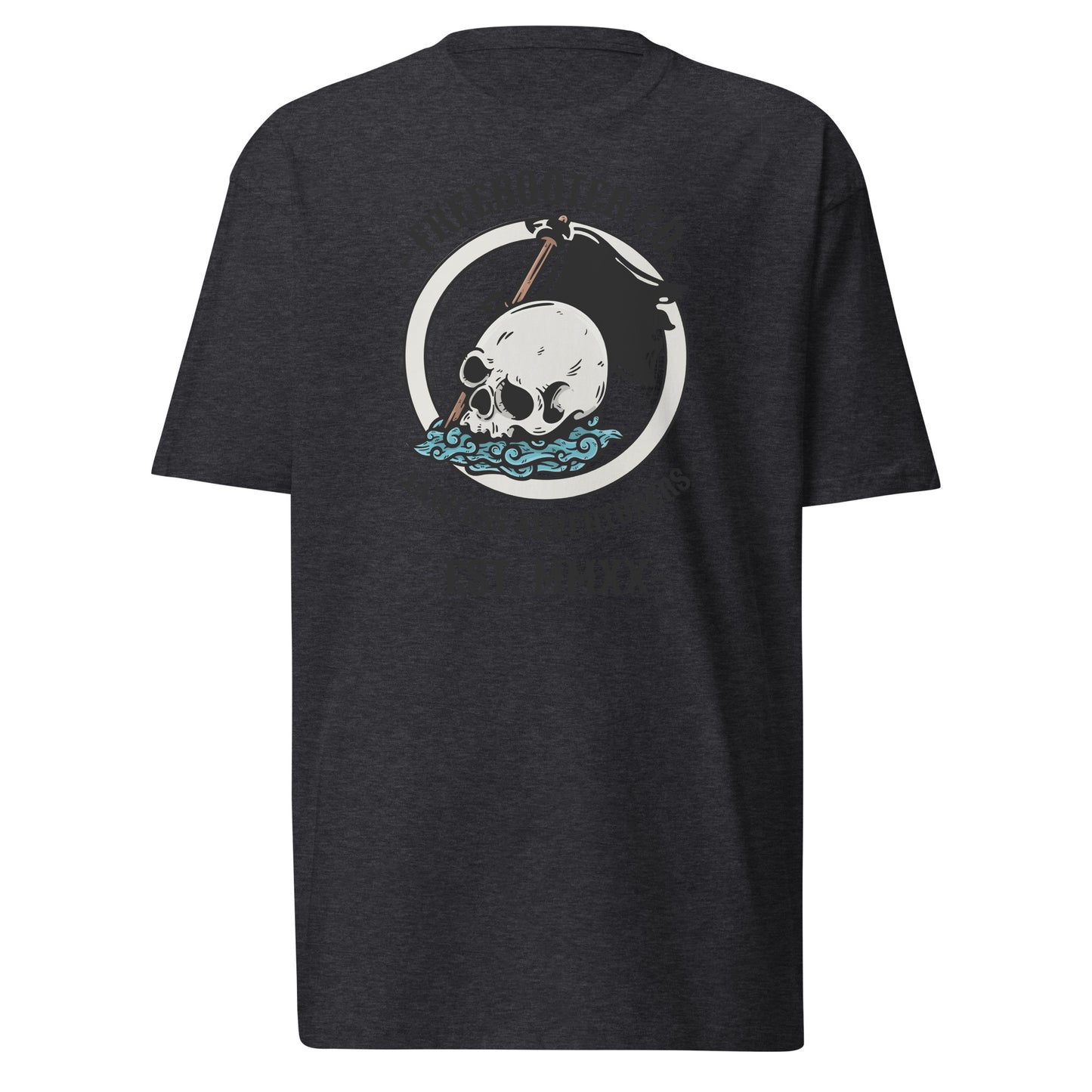 "Lonely Skull" Freebooter Premium Heavyweight Tee