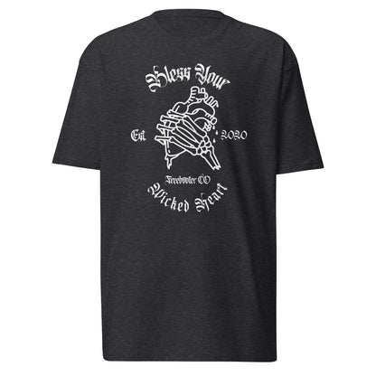 "Bless Your Wicked Heart" Freebooter Premium Heavyweight Tee