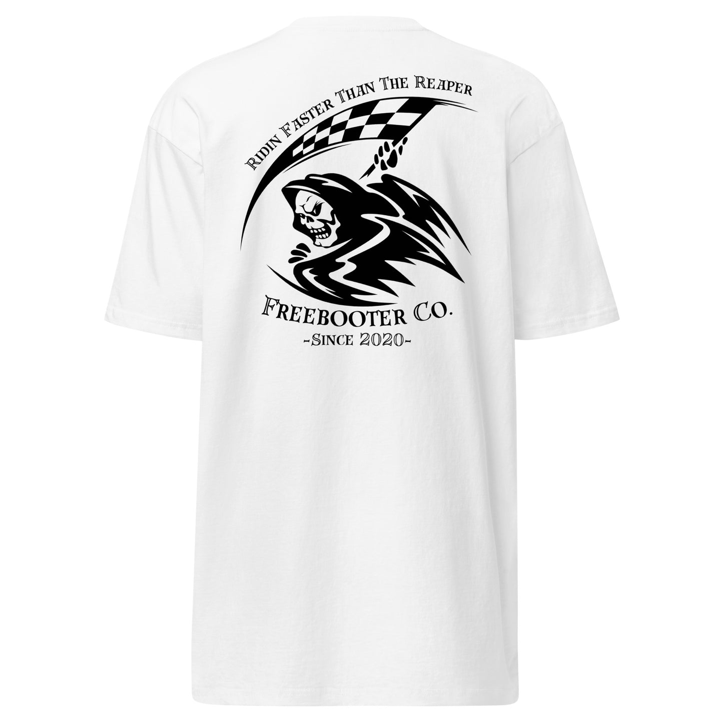 "Race The Reaper" Freebooter Premium Heavyweight Tee