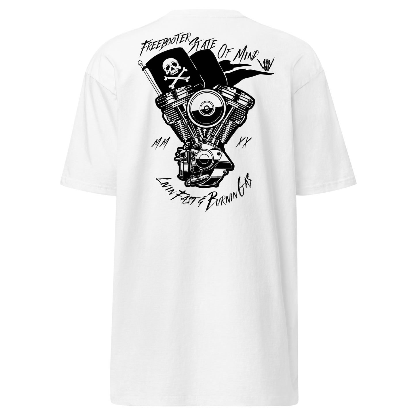 "State Of Mind" Freebooter Premium Heavyweight Tee