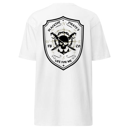 "Blacktop Pirate" Freebooter Premium Heavyweight Tee