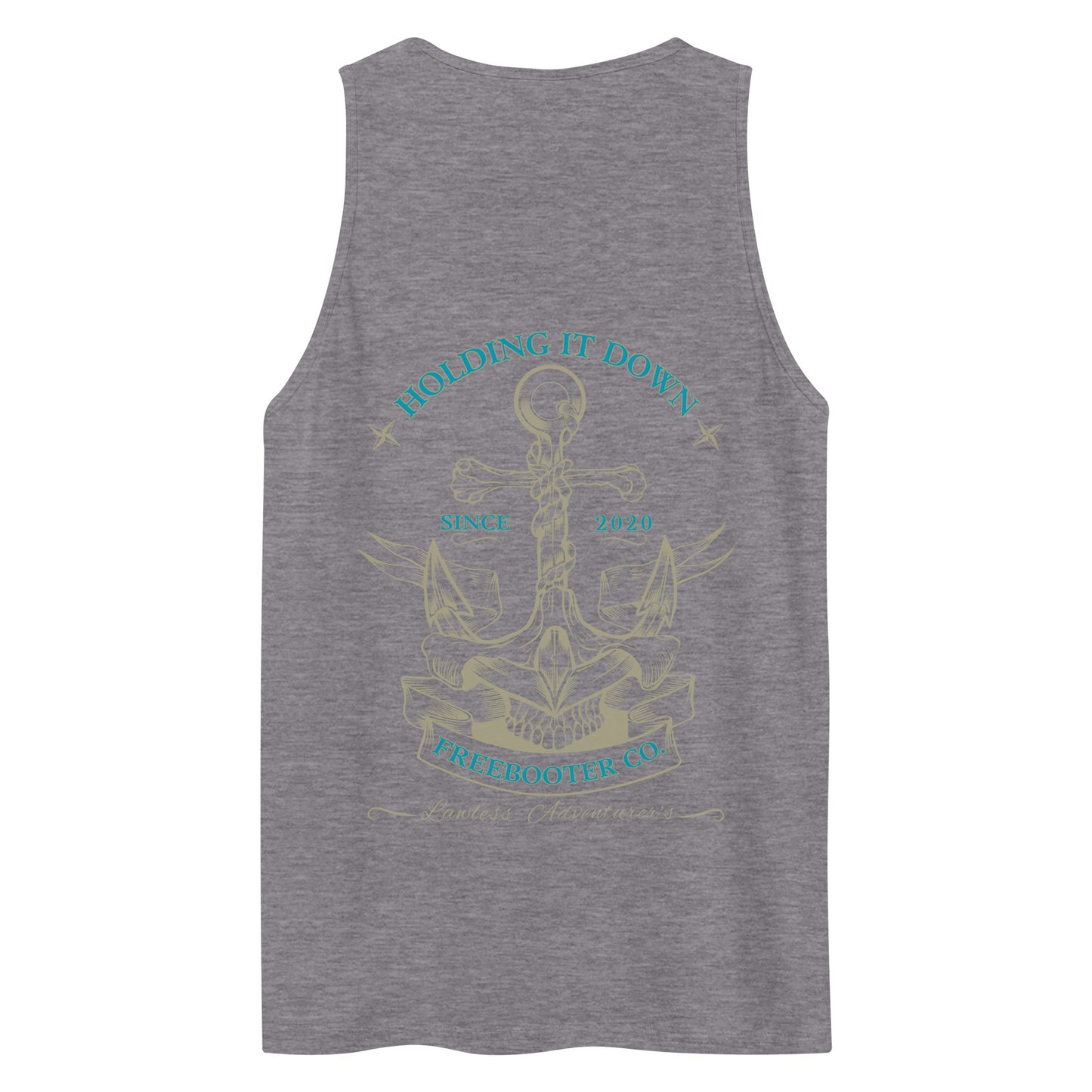 "Anchored" Freebooter Men’s Premium Tank Top