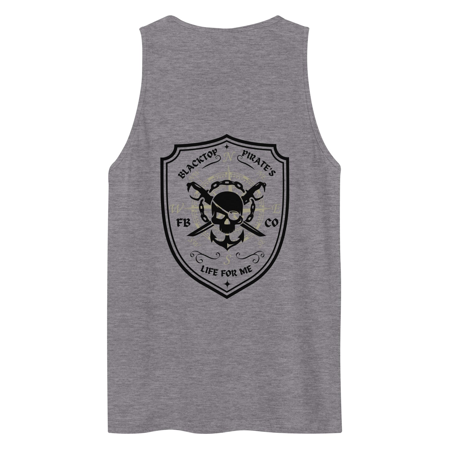 "Blacktop Pirate" Freebooter Men’s Premium Tank Top