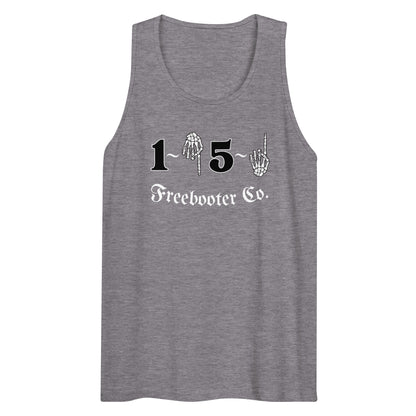 "1 Down-5 Up" Freebooter Men’s Premium Tank Top