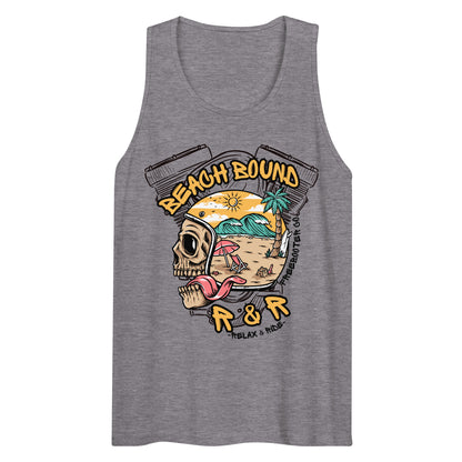 "Beach Bound" Freebooter Men’s Premium Tank Top