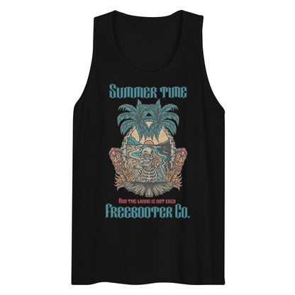 "SummerTime" Freebooter Men’s Premium Tank Top