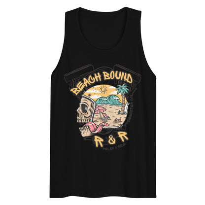 "Beach Bound" Freebooter Men’s Premium Tank Top