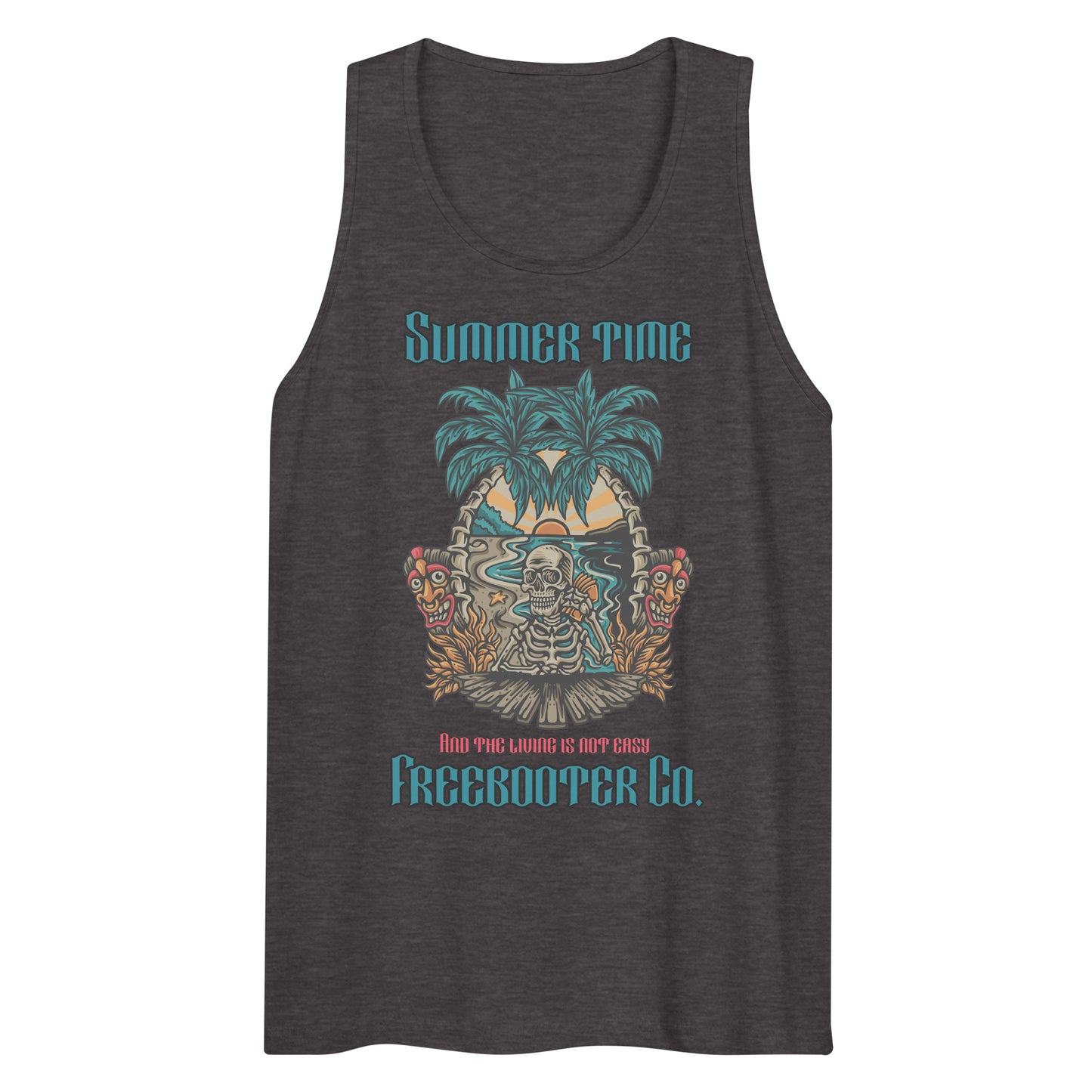 "SummerTime" Freebooter Men’s Premium Tank Top