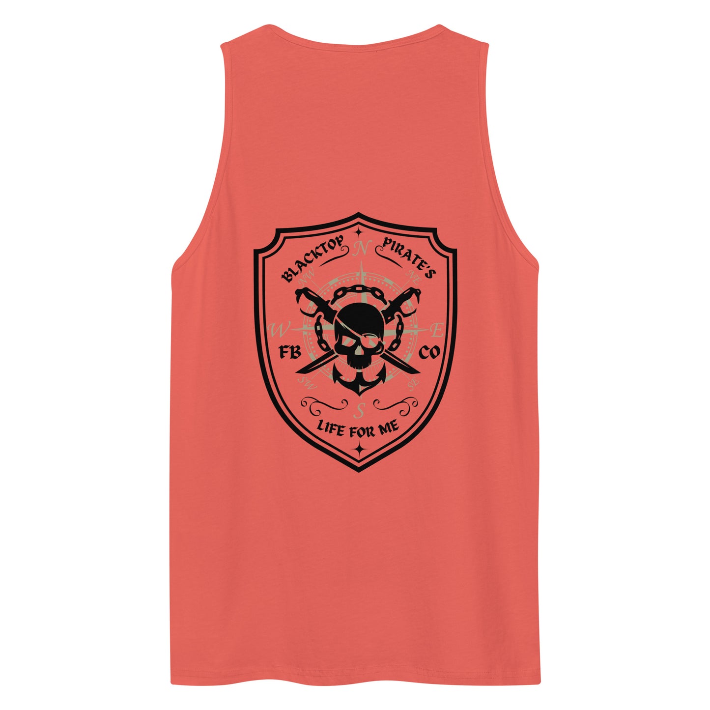 "Blacktop Pirate" Freebooter Men’s Premium Tank Top