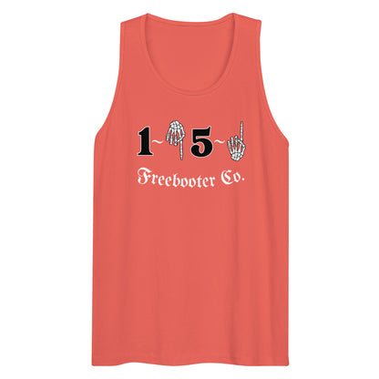 "1 Down-5 Up" Freebooter Men’s Premium Tank Top