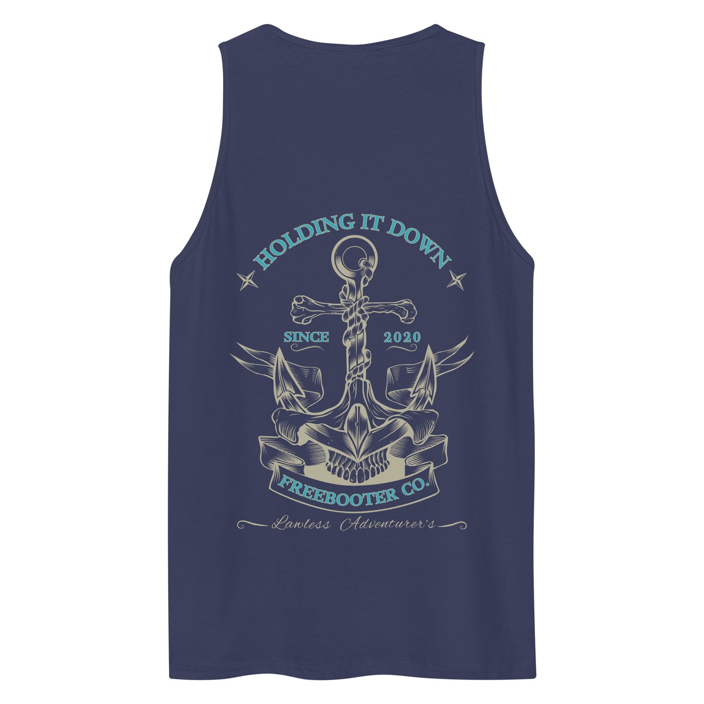 "Anchored" Freebooter Men’s Premium Tank Top