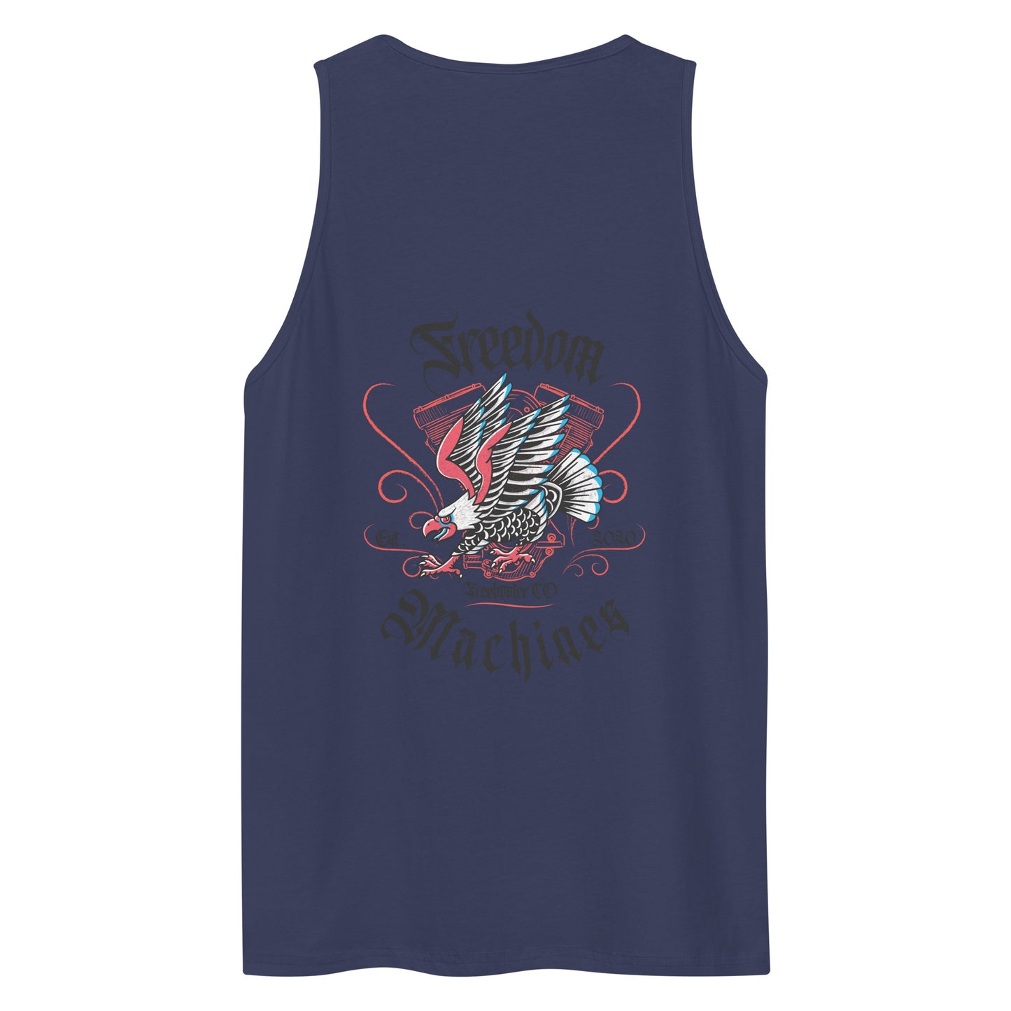 "Freedom Machines" Freebooter Men’s Premium Tank Top