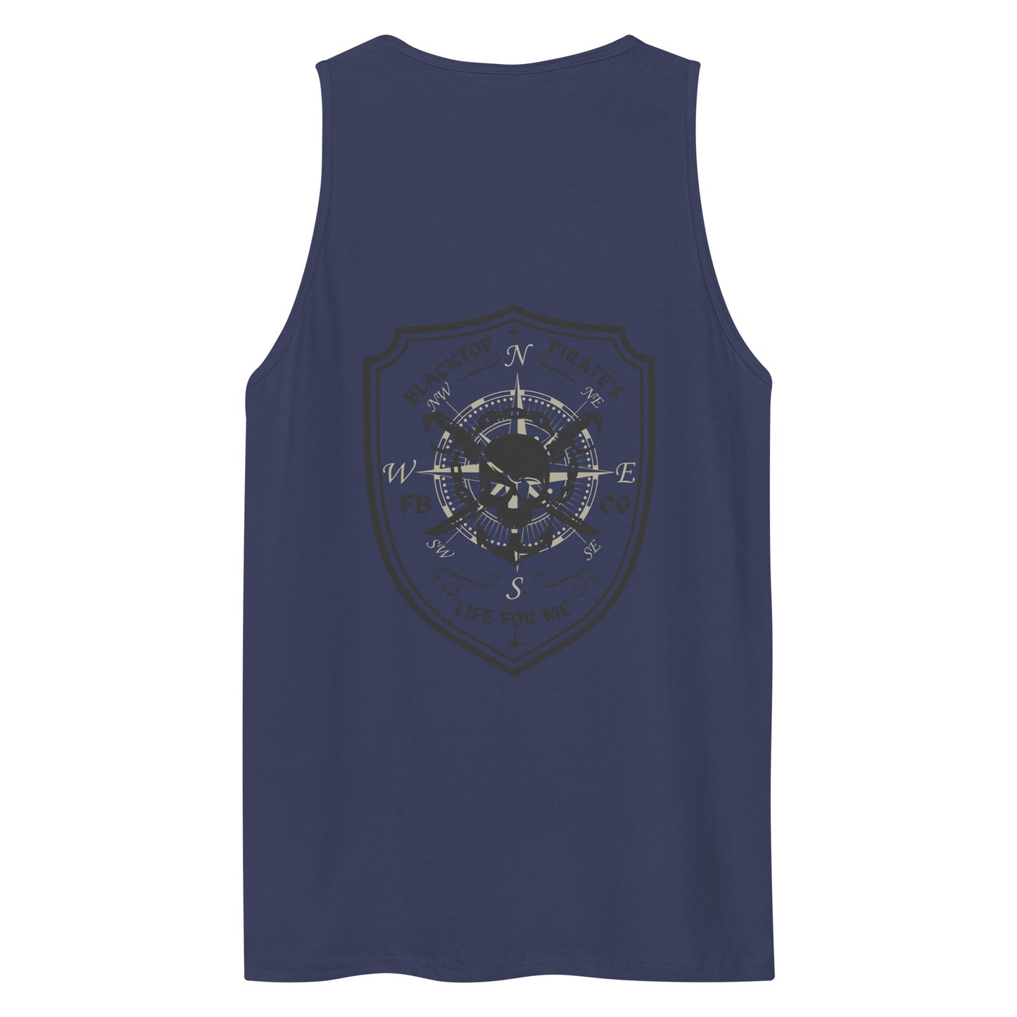 "Blacktop Pirate" Freebooter Men’s Premium Tank Top