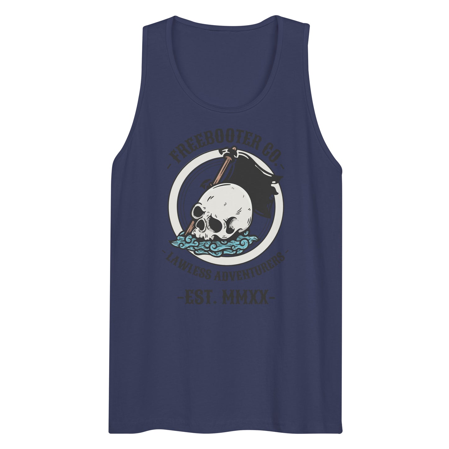 "Black Flag" Freebooter Men’s Premium Tank Top