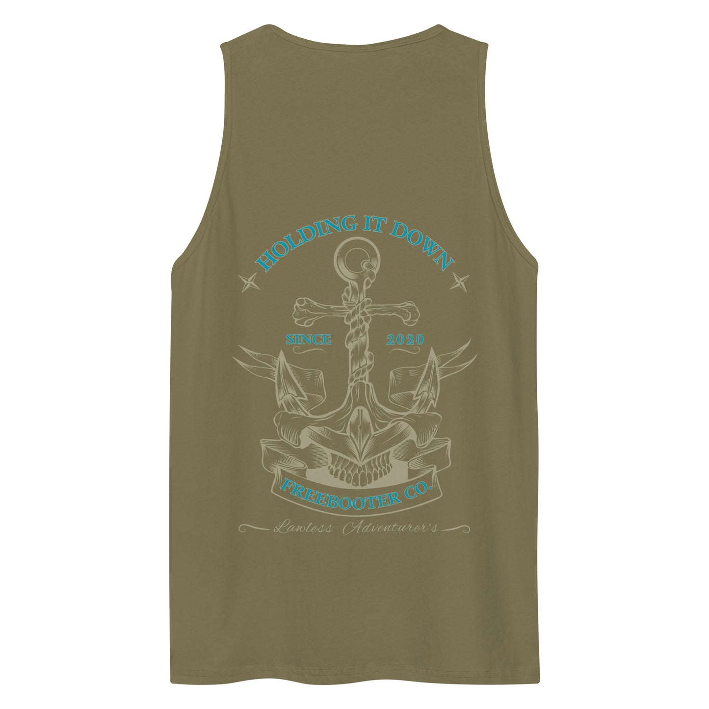 "Anchored" Freebooter Men’s Premium Tank Top