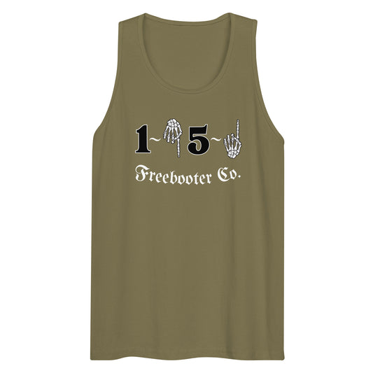 "1 Down-5 Up" Freebooter Men’s Premium Tank Top