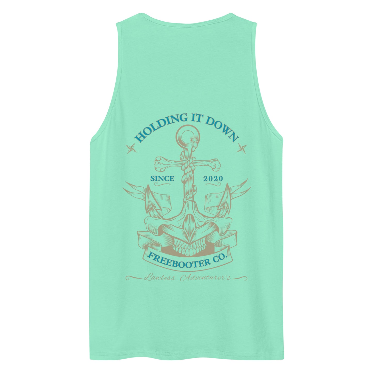 "Anchored" Freebooter Men’s Premium Tank Top