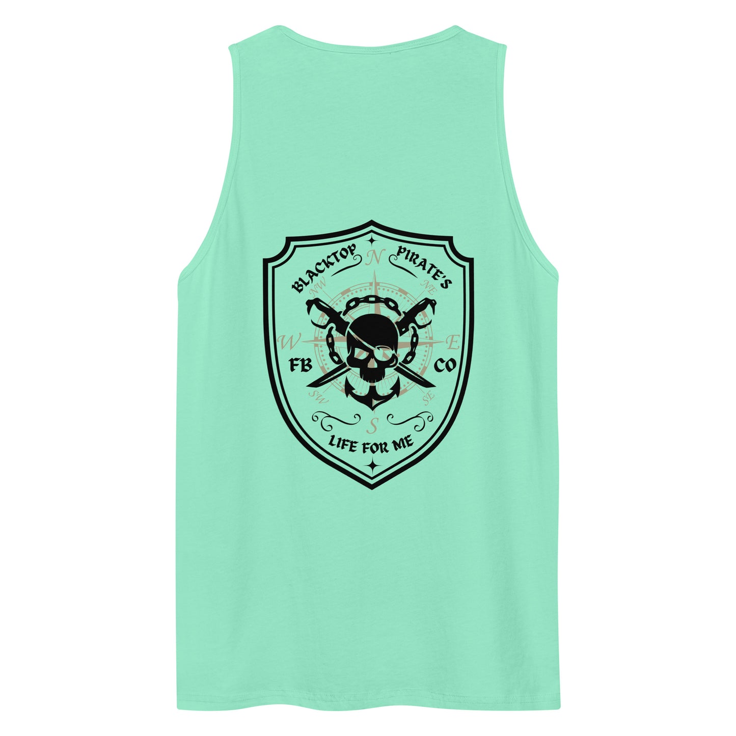 "Blacktop Pirate" Freebooter Men’s Premium Tank Top