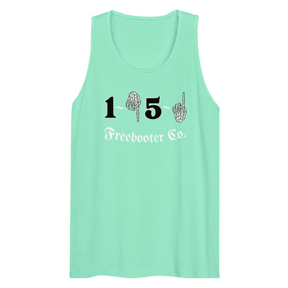 "1 Down-5 Up" Freebooter Men’s Premium Tank Top