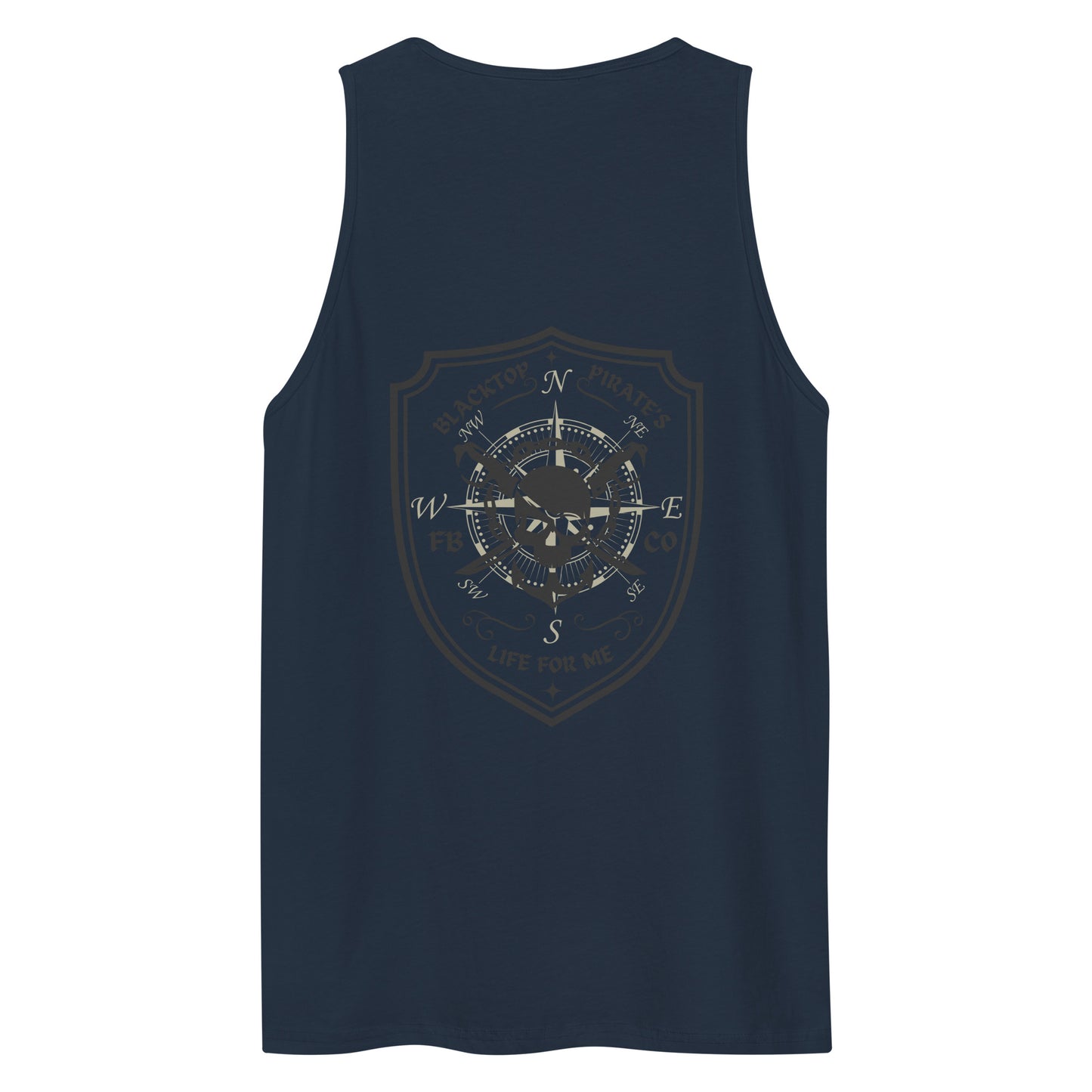 "Blacktop Pirate" Freebooter Men’s Premium Tank Top